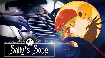 "Sally's Song" - Tim Burton's The Nightmare Before Christmas (HD Piano Cover, Movie Soundtrack)