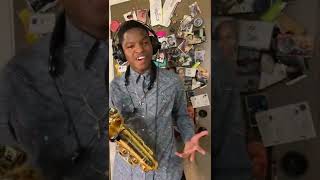 Avery Dixon on Sax cover "Man In The Mirror" Keke Palmer Movie: Joyful Noise