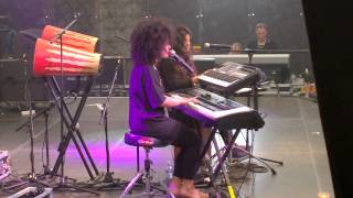 IBEYI playing Pohoda Festival Slovakia 11.7.2015