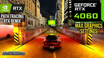 NFS Underground with Path Tracing on a RTX 4060 8GB - RTX Remix Test