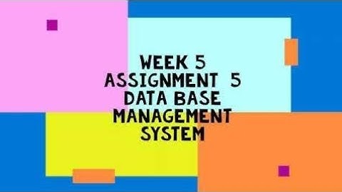 Data base management system || WEEK-5 Quiz assignment Answers 5 2024 || NPTEL
