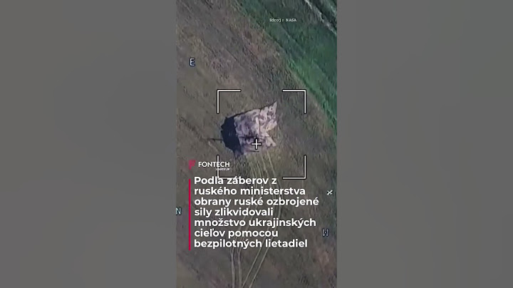 Ruské kamikadze drony ničia ukrajinské vybavenie.