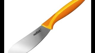 zyliss sandwich knife and condiment spreader orange