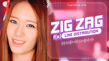 Zig Zag (지그재그) - f(x) (에프엑스) | Line Distribution