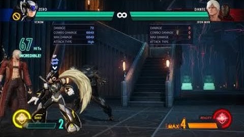 MvCi combo: The Scarlet reset! Zero/venom synergy