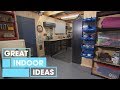 Man Cave and Workshop Makeover | Indoor | Great Home Ideas