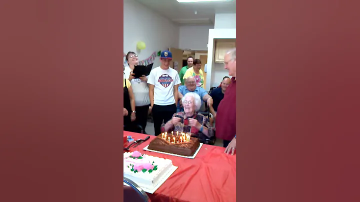 Grandma Mildred Thomas's 90th birthday