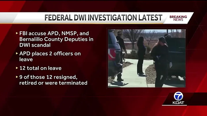 FBI accuses BCSO, Albuquerque and state police in DWI scandal