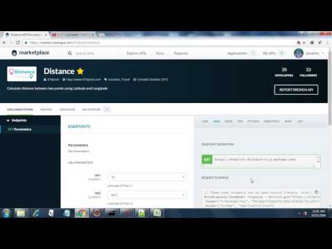 Distance Calculation based
