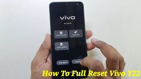 Vivo Y22 Hard Reset