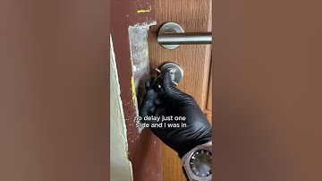 Fastest unlock you’ll ever see. 😱 #polocom #lockpicking #locksmith #lockpickingtool #lock