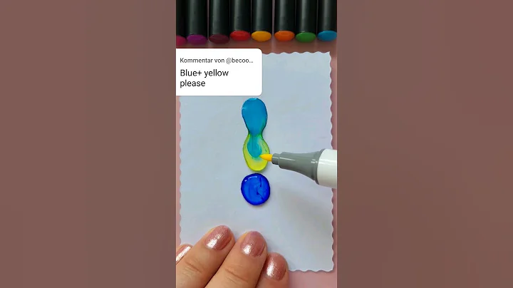 Satisfying art with ohuhu markers #shortsmitmarietta #art #satisfying #arttherapy #ohuhumarkers