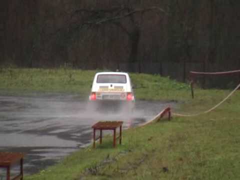 aba D. / Mirek Sz. - fiat 126p - KJS IX Jasielski Rajd Niepodlegoci - Jaso 2009-11-11