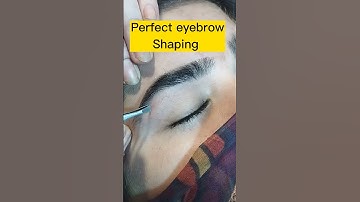 Eyebrow threading tutorial Episode 11🧵🧵 Perfect Eyebrow shape 🧵 Painless threading #shorts