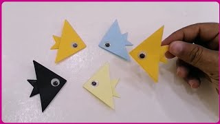 Paper fish craft | Easy paper fish | Origami fish