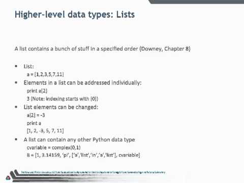 Learning Python - Advanced part 1 - YouTube