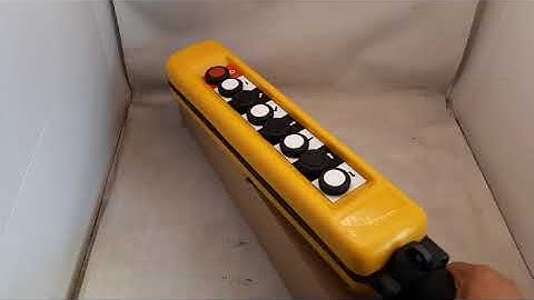 Pendant Control Station 8 Buttons XACA881 Schneider