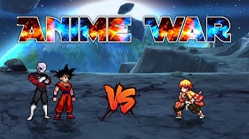 Goku DBS V3.5 OP & Jiren OP (all form) VS Zenitsu Chaos OP in Jump Force Mugen