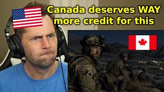 American Reacts to Canadians Helping U.S Special Forces in Afghanistan