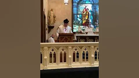 Fr Collins Homily #1