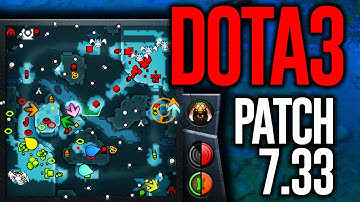NEW "DOTA3" MAP - PATCH 7.33