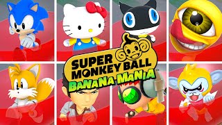 🍌 All Characters In Super Monkey Ball Banana Mania & How To Unlock Them!