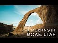 A morning in Moab, Utah: photographing Corona Arch