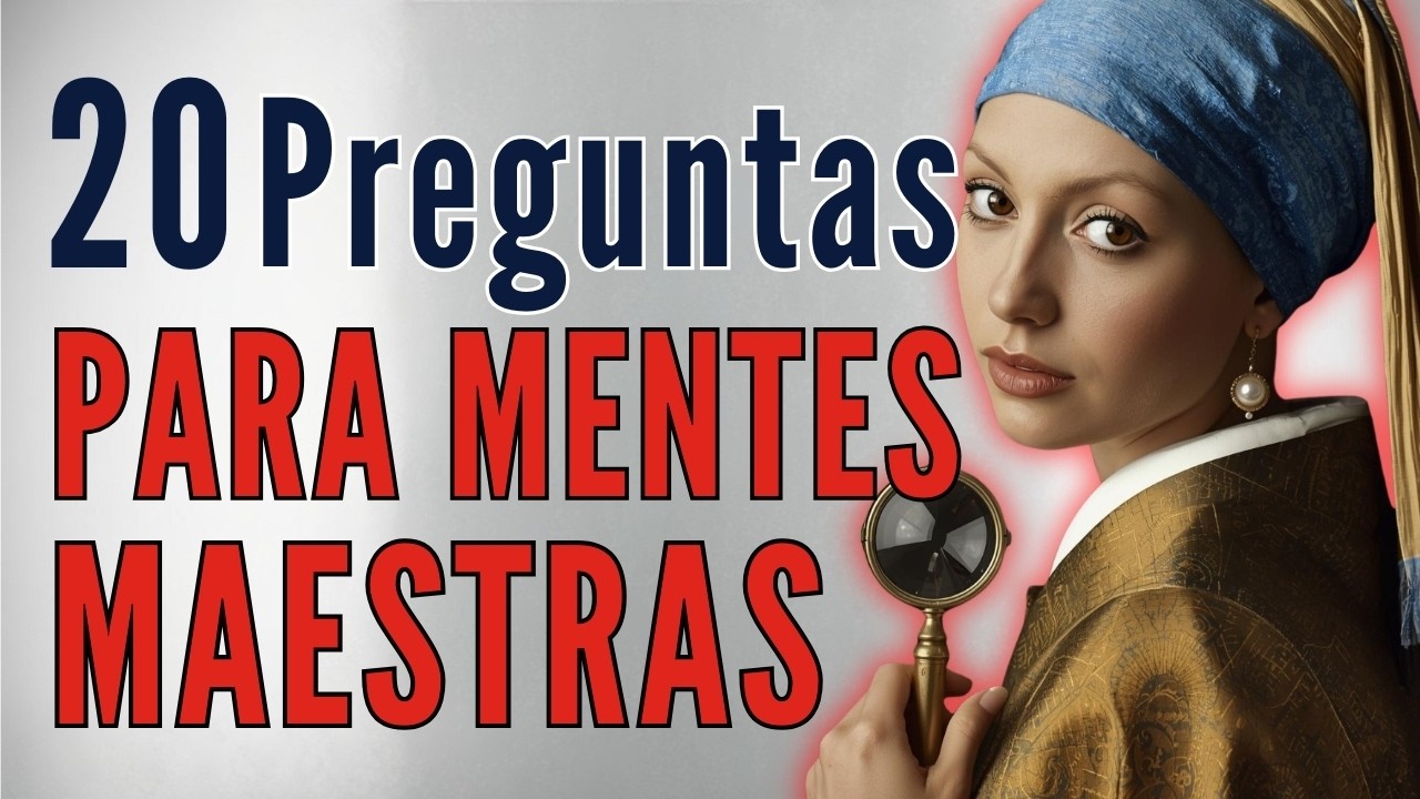 20 Preguntas DIFÍCILES de Cultura General | Desafía tu MENTE MAESTRA🧠