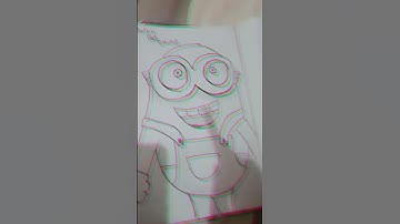 Draw a Minion BoB #short #trending #drawing