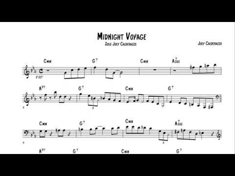 Joey Calderazzo - Midnight Voyage (Transcription) - YouTube