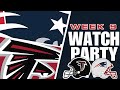 Watch the Exciting Patriots vs Falcons Week 9 Live Game & Reactions! 🏈