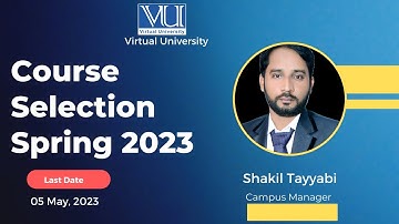 Course Selection Spring 2023 | Updates | How to Complete Course Selection   || Simple Step ||
