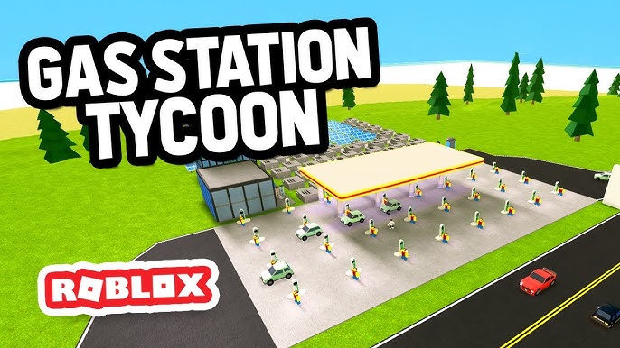 Building a $500,000,000 GAS STATION in Roblox 