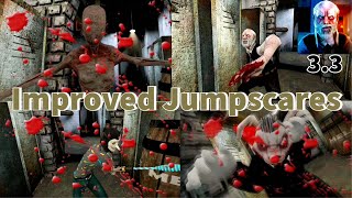All Improved Jumpscares in Erich Sann 3.3