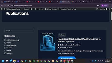 CS619 Publications Page Guide