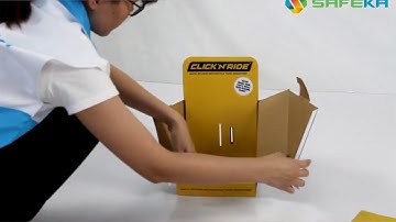 Motocycle Turn Indicator Cardboard Counter Display-china cardboard counter display-Safeka