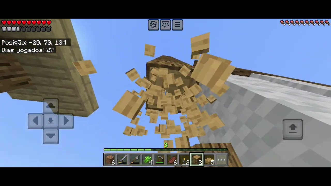 TERMINANDO A CASA pt3 - Minecraft - Meu Pequeno Mundo 