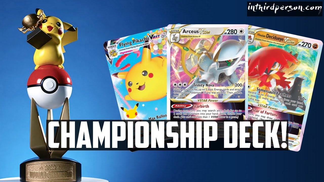 2022 Pokémon World Championships Deck (RANDOM)