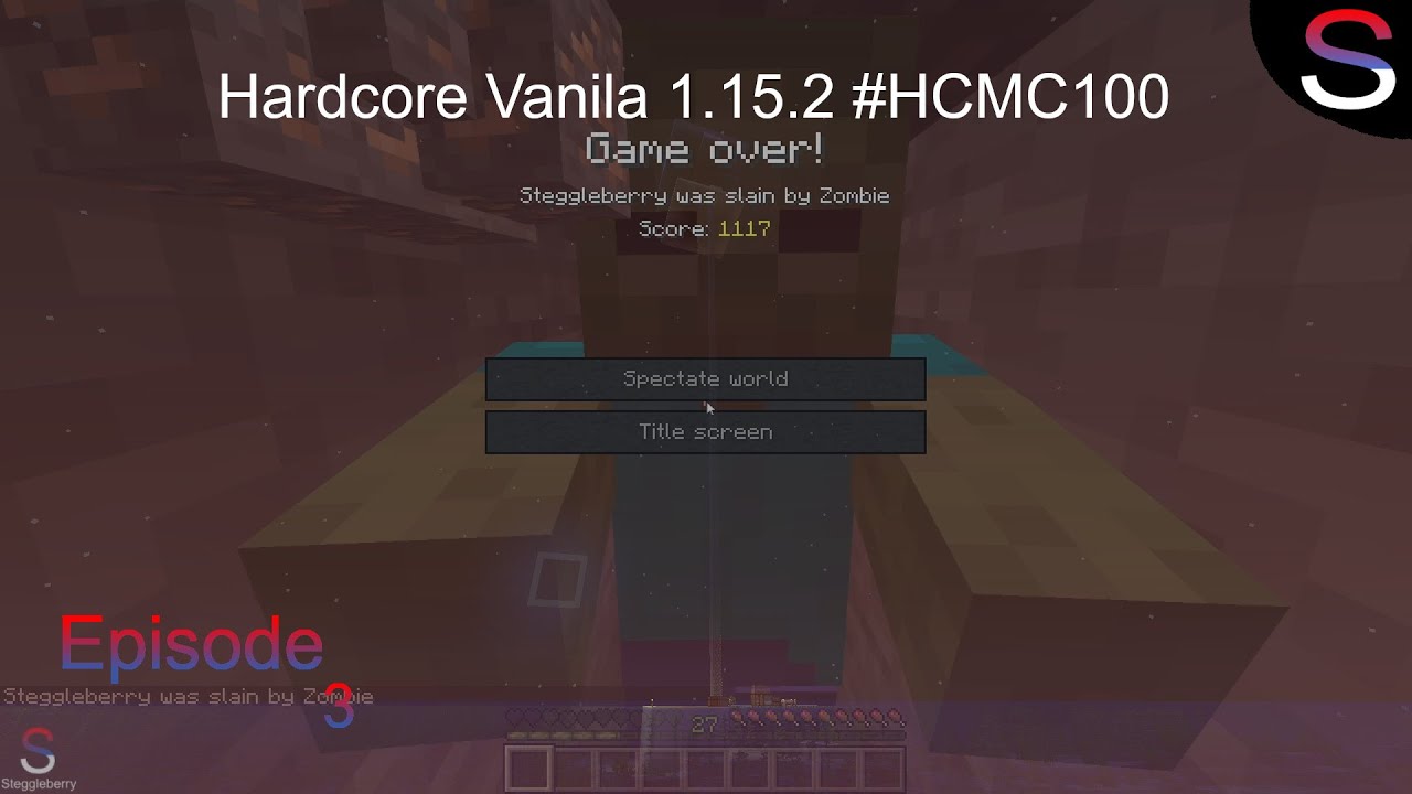 Hardcore Vanilla 1 15 2 HCMC100 World 3 EP 3