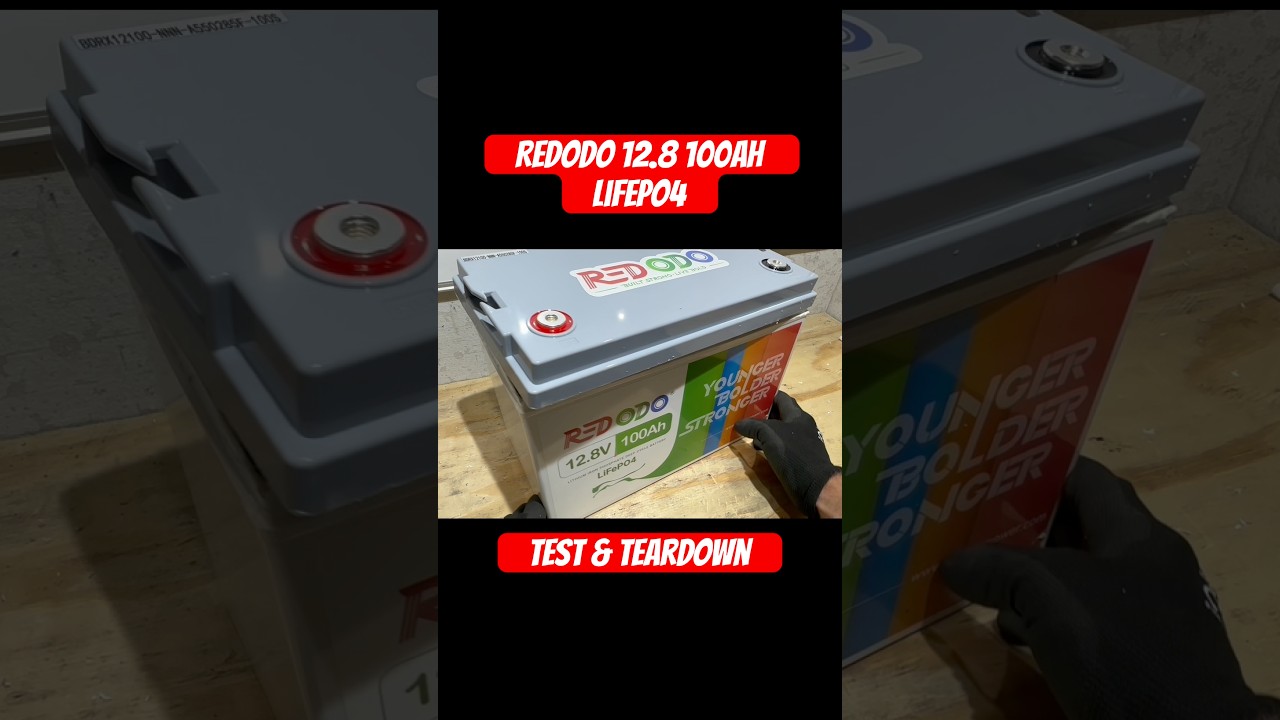 Аккумулятор Redodo 12 В 100 А·ч Li-FePO4 