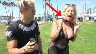 SHE COULDN'T HANDLE IT!! (SHOCK COLLAR)