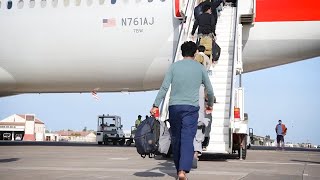 B-Roll Package Nas Sigonella Oar Outbound Flight