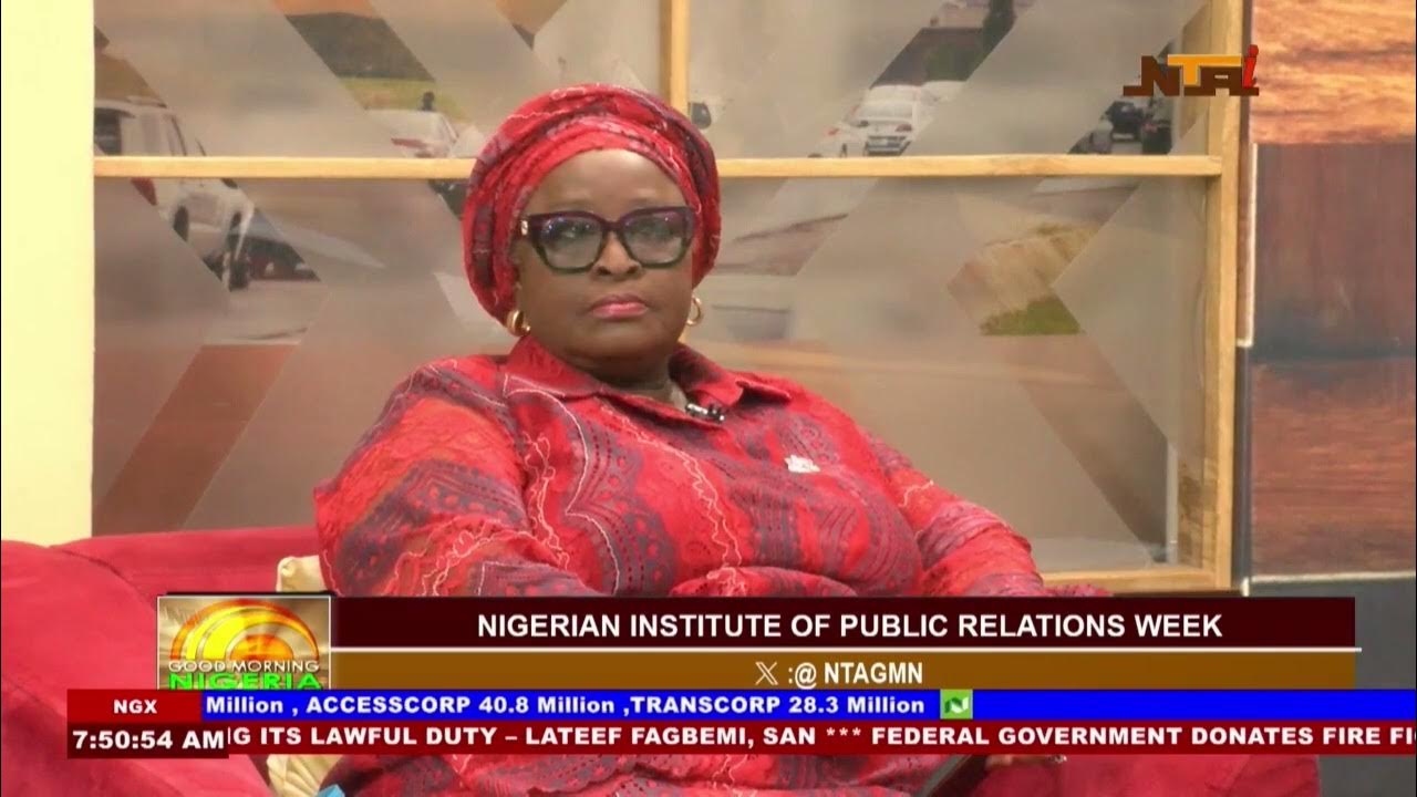 The Growth Over Time & Importance of Nigerian Institute Of Public Relations | 19th April 2024 | NTA