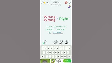 Dingbats Level 34 Wrong Wrong Right #shorts