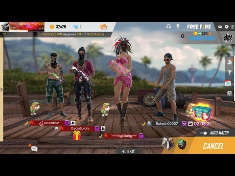 FREEFIRE LIVE RANKED GAMEPLAY  II TEAM - TITANIUM - YouTube