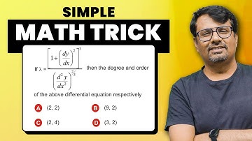 First Order First Degree ODE | Simple Math Trick ! | RPSC II Grade 2023 Paper Solution by GP Sir