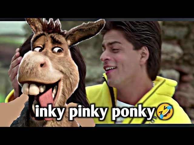 inky pinky ponky song funny 😂 | tum pas aye funny version | kuch kuch hota hay funny | #viral #funny class=
