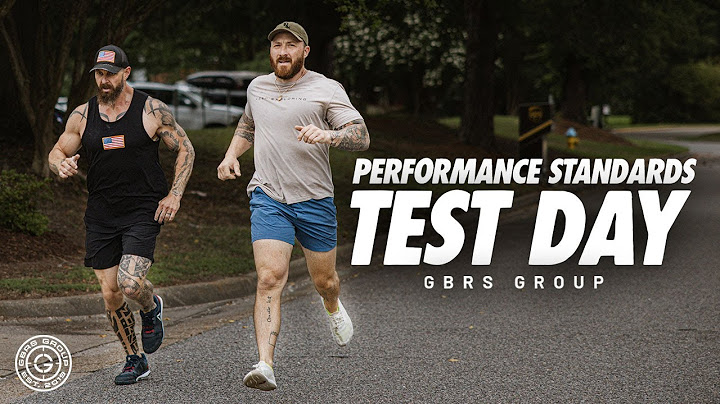 GBRS Group | Performance Standards Test Day