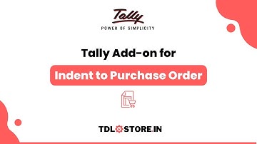 How to Implement Indent Module in Tally - Indent Feature in Tally #tally #tallyprime #tallyerp