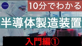 10分でわかる半導体製造装置株